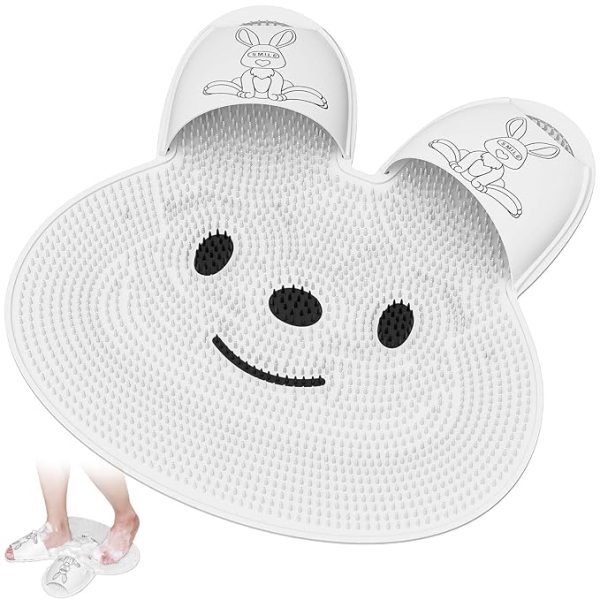 shower foot scrubber mat
